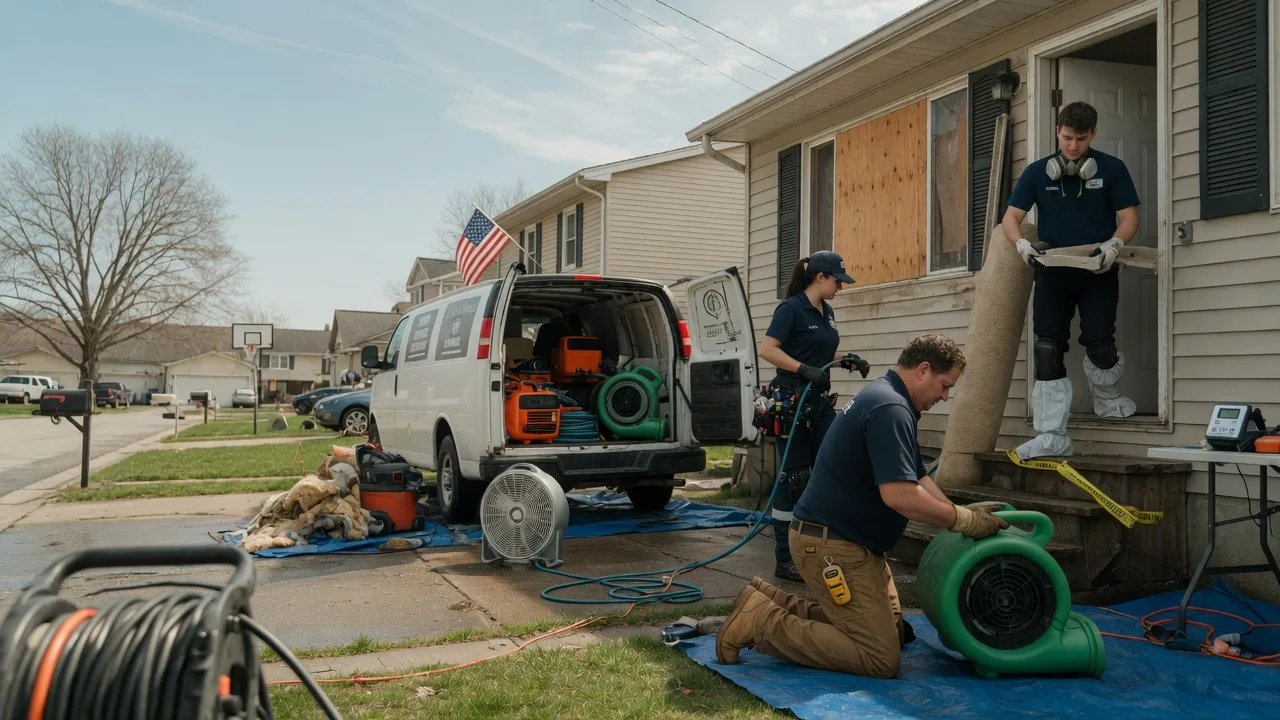 Water Damage Restoration in Temperance, MI near me